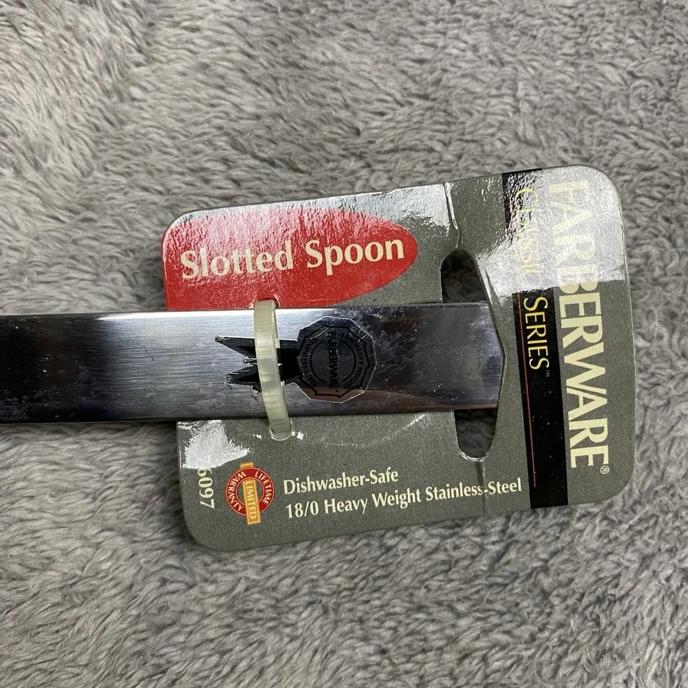 Farberware Stainless Steel Slotted‎ Serving Spoon Utensil